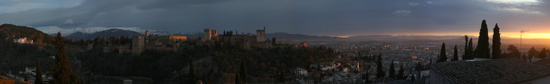Alhambra, Panorama
